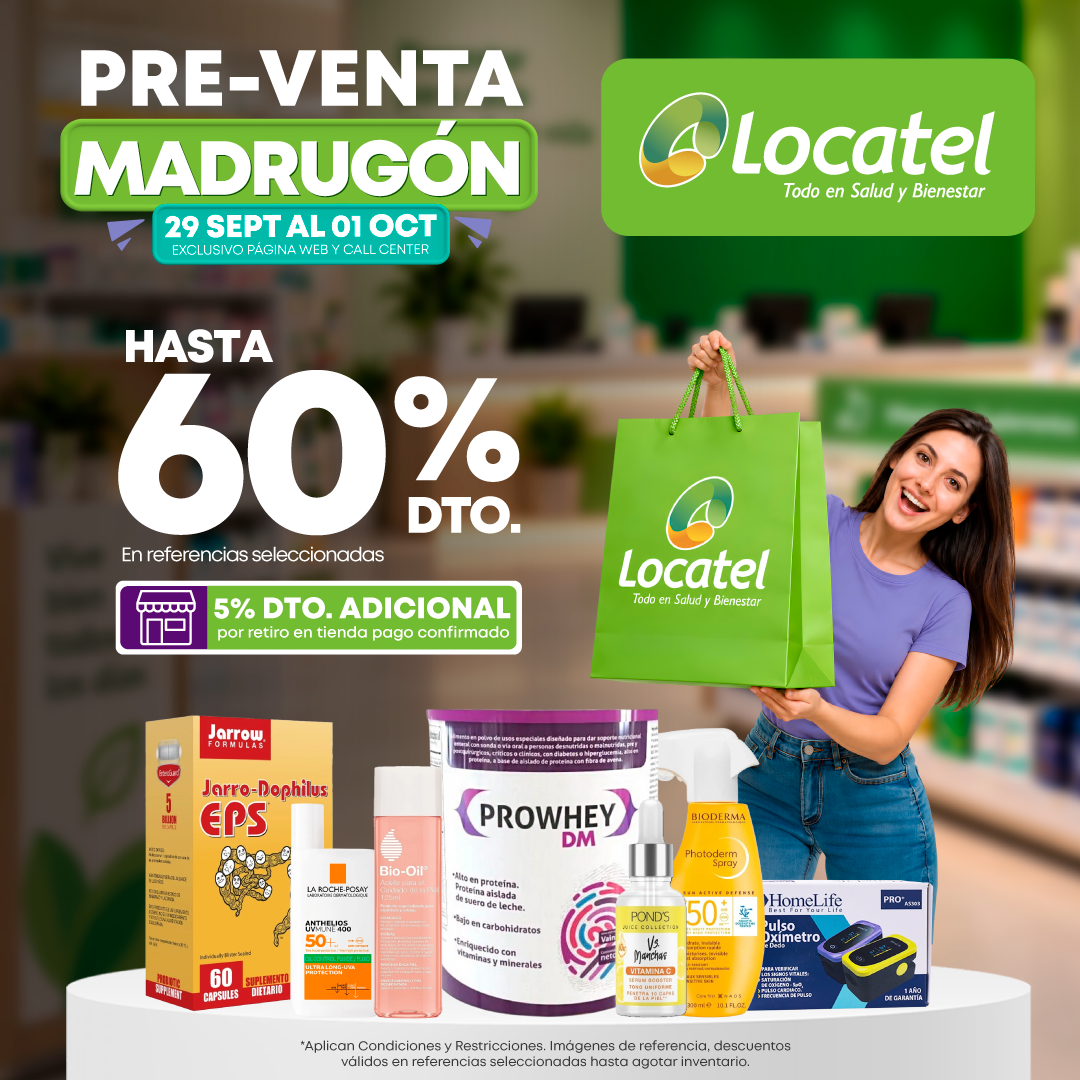 Locatel Colombia Facebook ad
