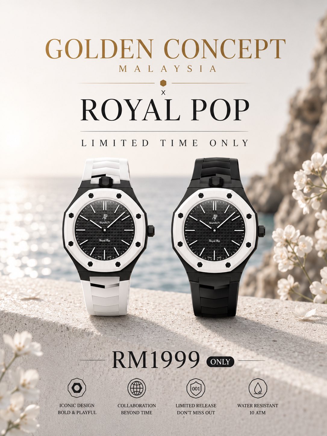 Golden Concept Malaysia Facebook ad: Switch your style anytime.