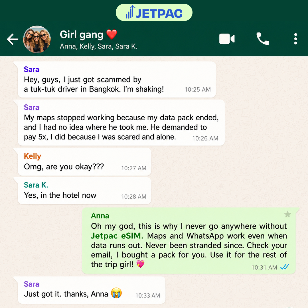 Jetpac Facebook ad