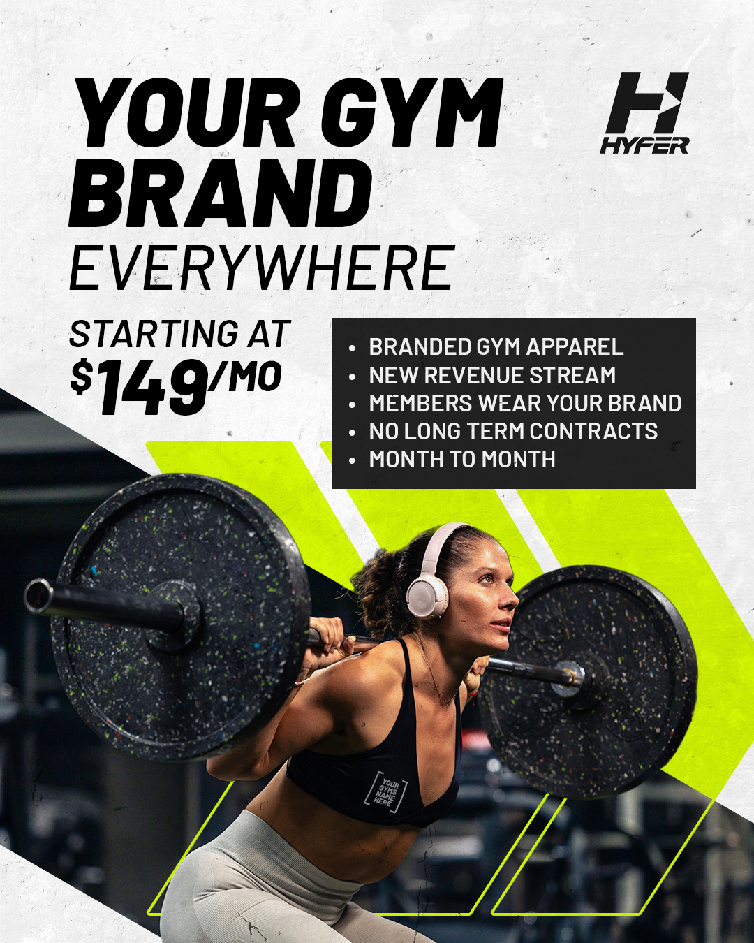 Hyper Fitness Apparel Marketing Facebook ad