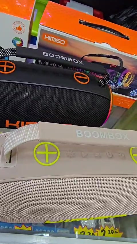 Balam Facebook ad: El Kimiso KMS-279 es un altavoz Bluetooth portátil…