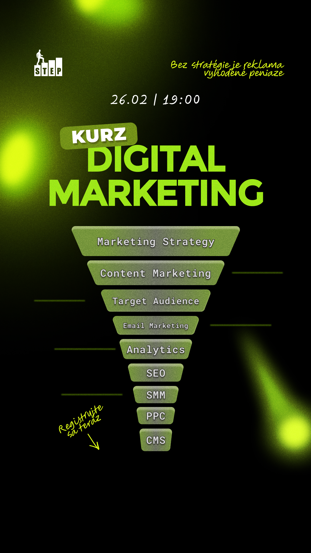 STEP IT Academy Bratislava Facebook ad from Mar 20, 2026