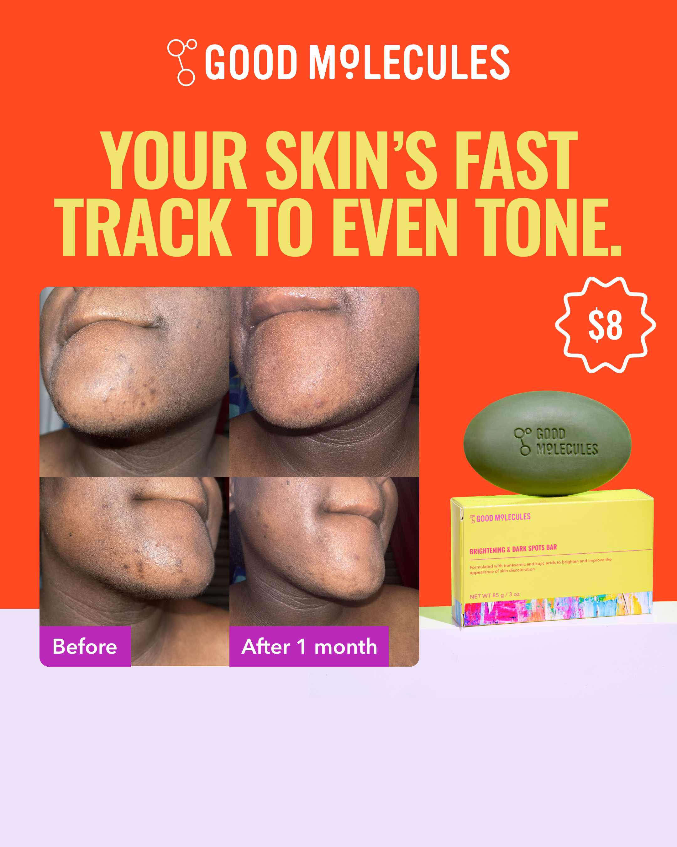 Good Molecules Facebook ad