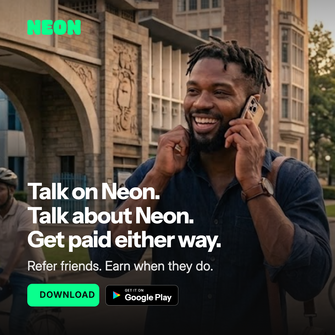 Neon Mobile Facebook ad