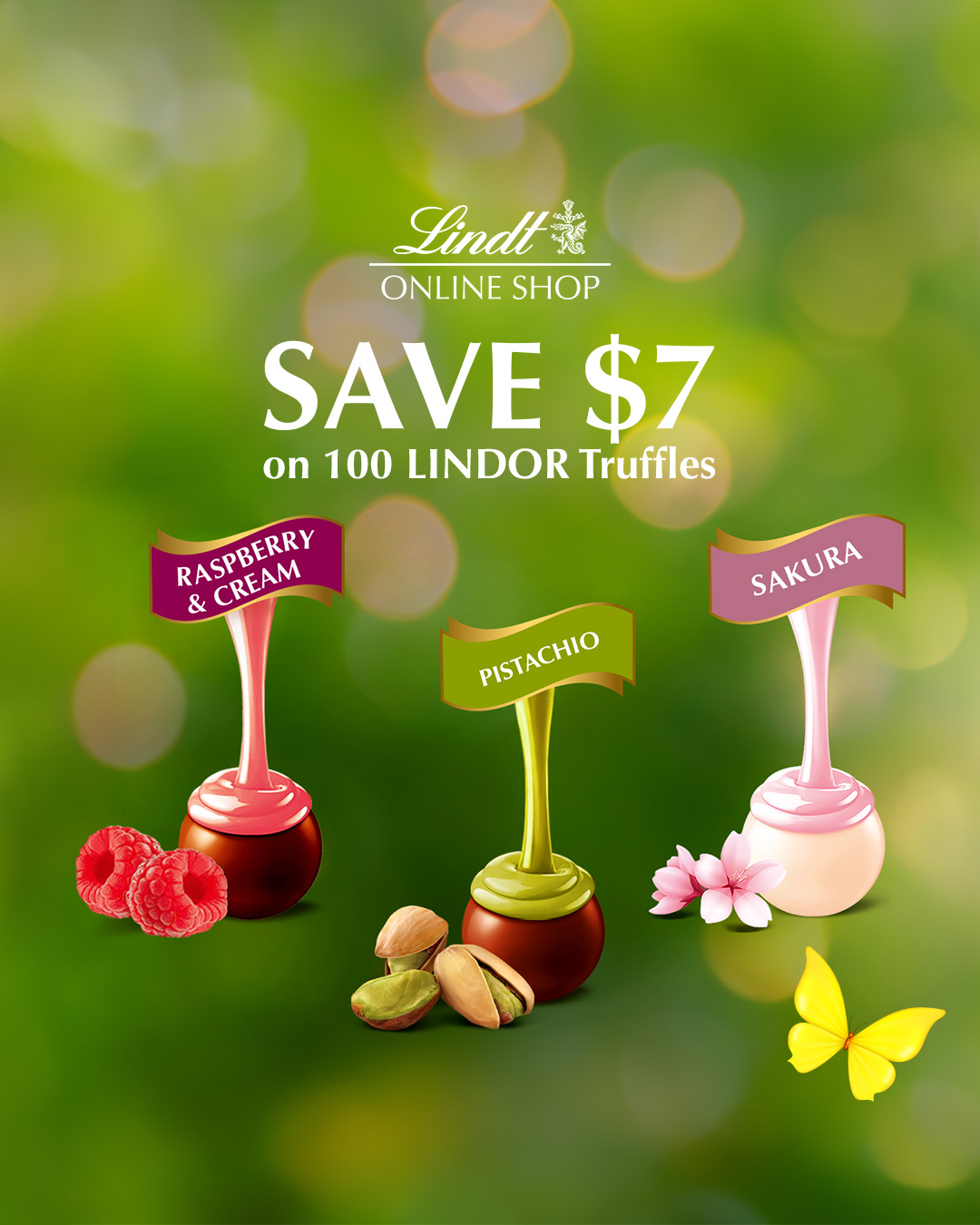 Lindt Facebook ad