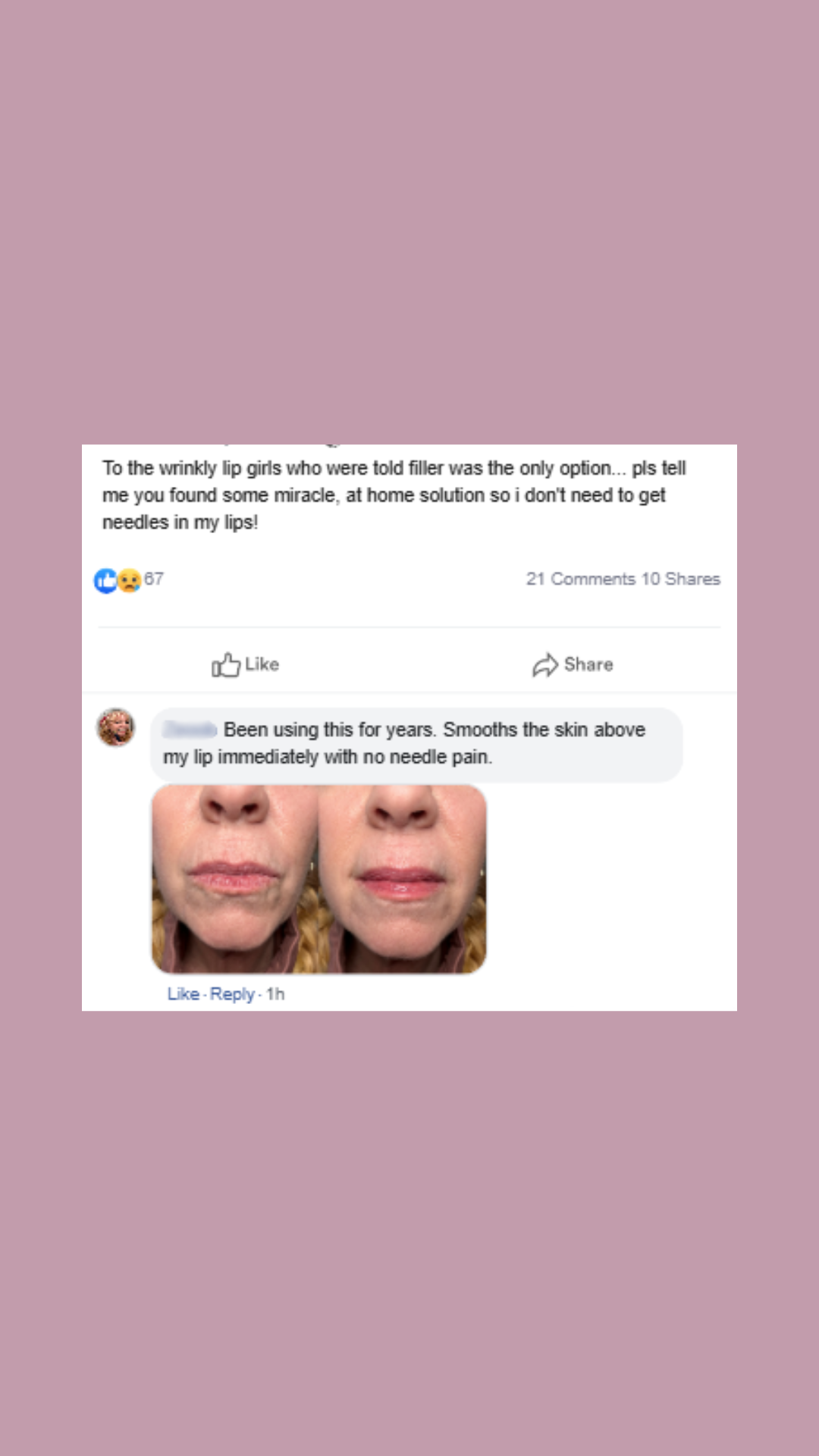 City Beauty Facebook ad