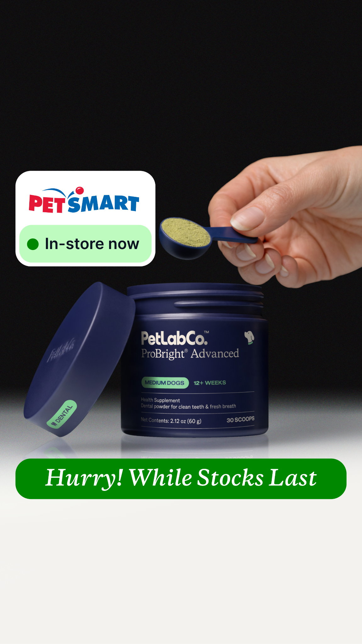 PetLab Co. Facebook ad