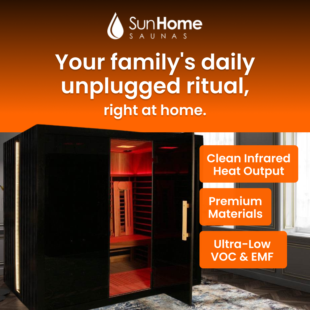 Sun Home Saunas Facebook ad
