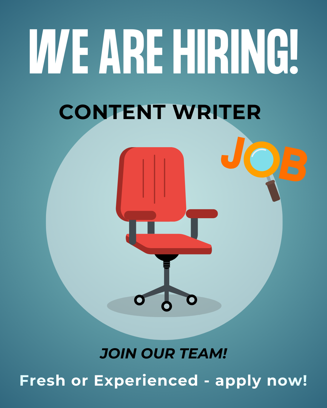 Numone Technologies Facebook ad: Content Writer Job, Near Madhyamgram!