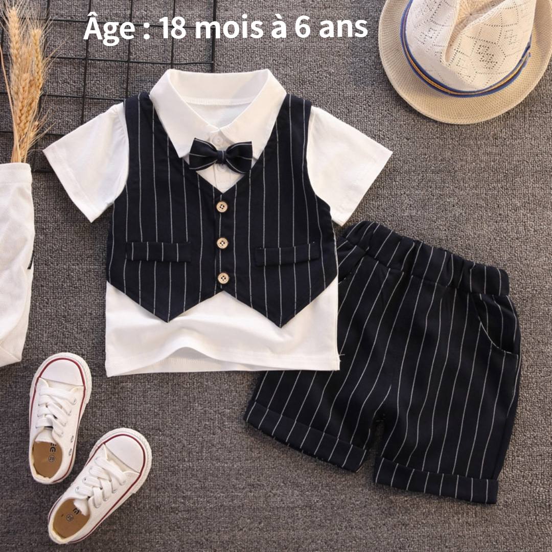 Trendy Kids MDG Facebook ad: Ensemble chic pour petit garçon
