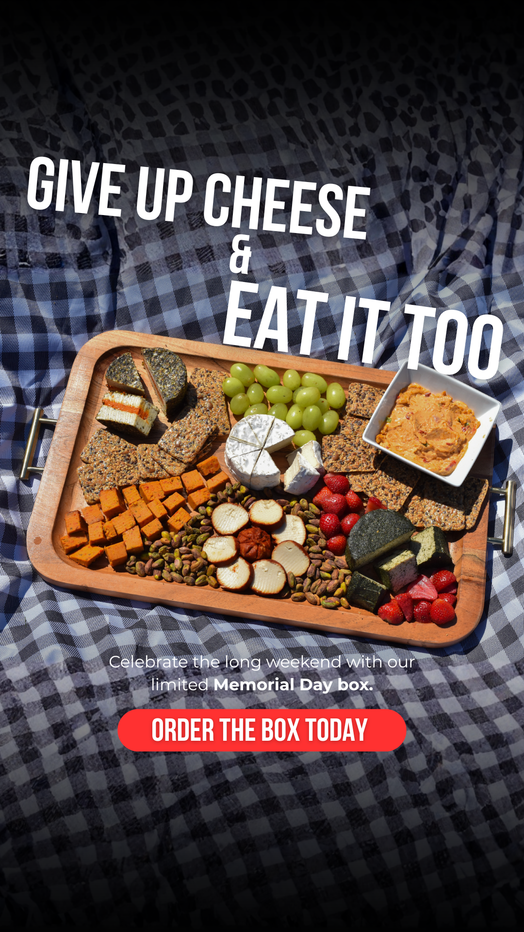 Rebel Cheese Facebook ad