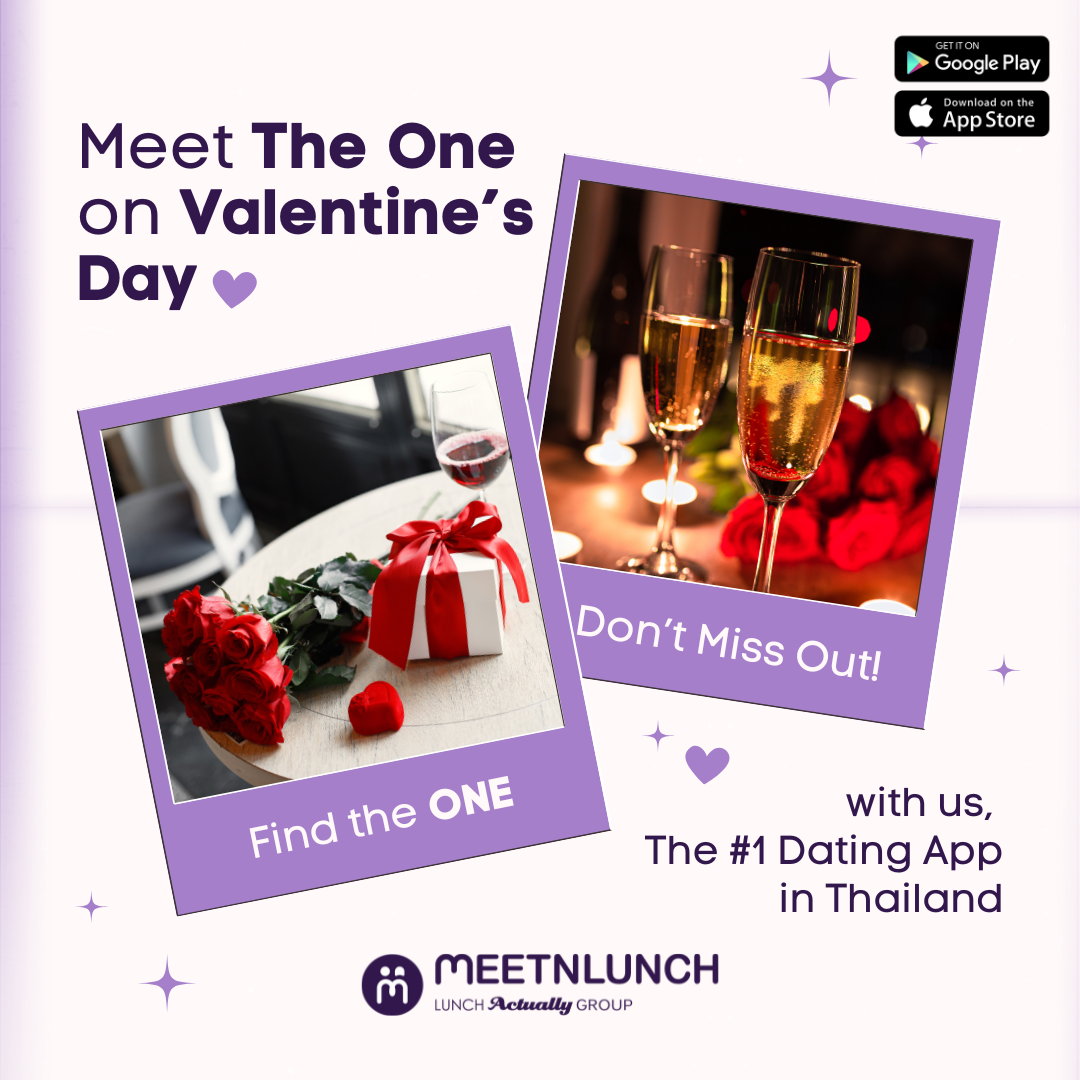 Meetnlunch Matchmaking บริษัทจัดหาคู่พรีเมี่ยม เพื่อความรักที่ยั่งยืน Facebook ad