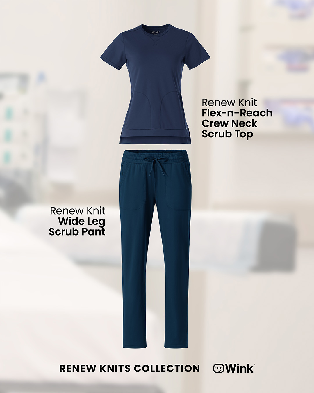 Wink Scrubs Facebook ad
