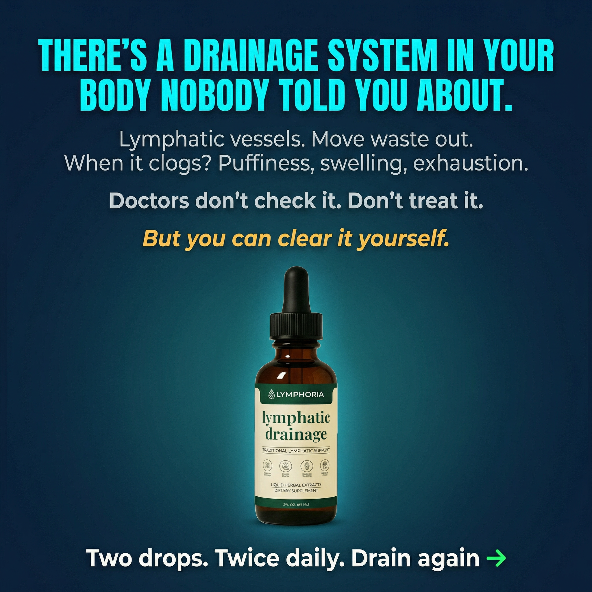 Lymphologist - Lila Montgomery, PHD Facebook ad
