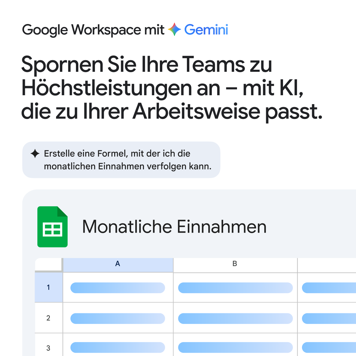 Google Workspace Facebook ad: Ein Abo, viele neue Möglichkeiten: Google Workspace mit…