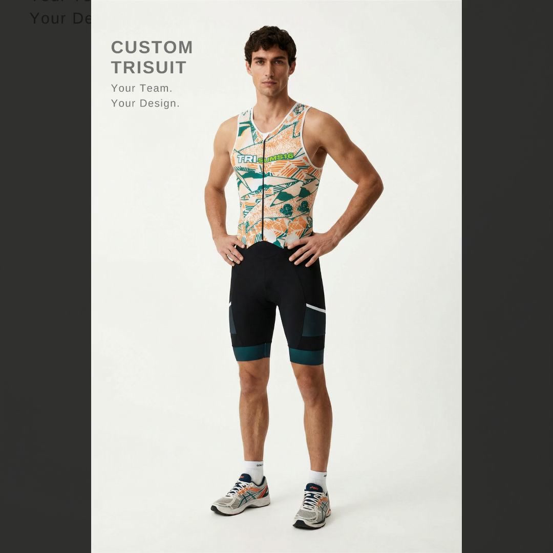 R&R Sports Apparel Facebook ad: Design Your Own Trisuit
