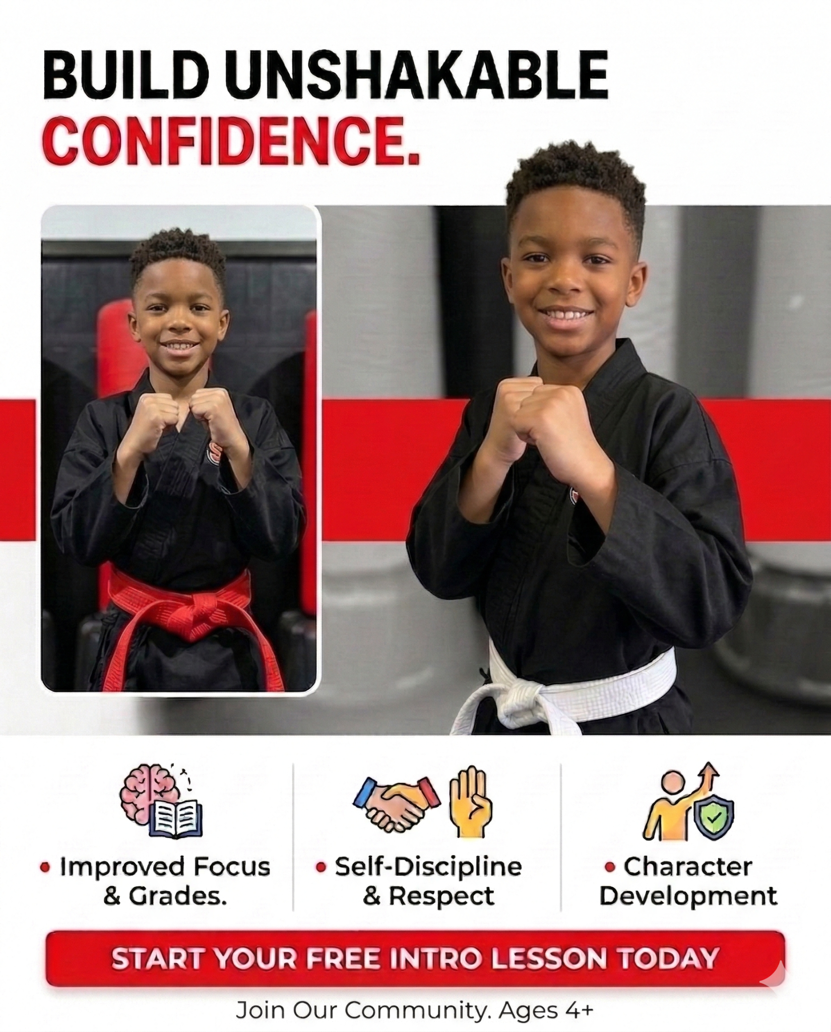 Seigler's Karate Center Facebook ad