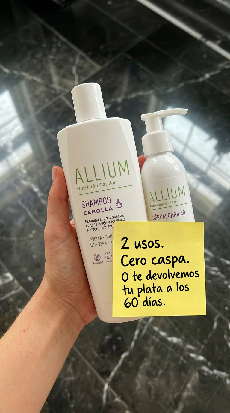 Allium Facebook ad: Kit Bio-Caspa + 4 Regalos Gratis