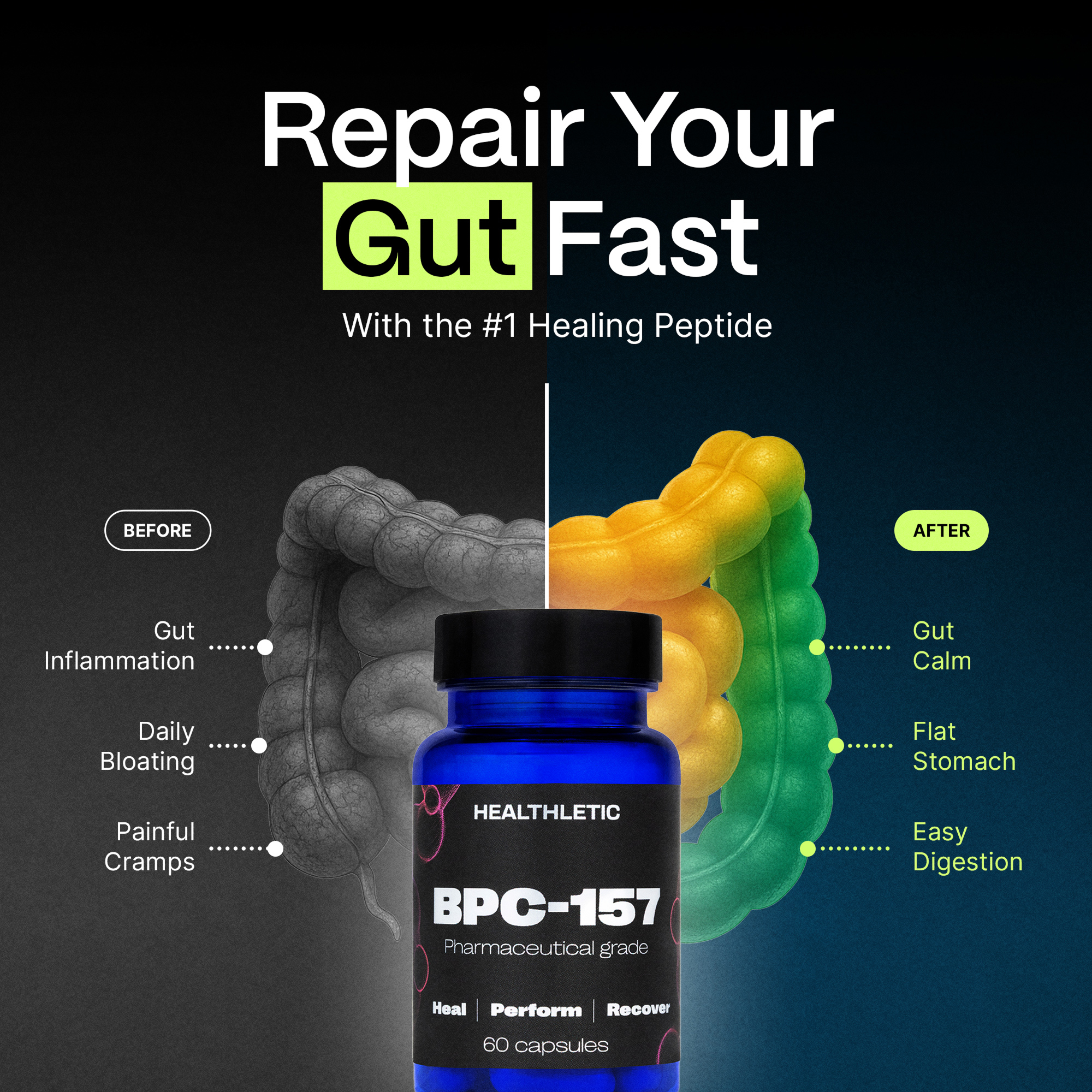 Healthletic Facebook ad