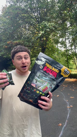 FINAL BOSS SOUR Facebook ad: 4 Flavor Halloween Pack