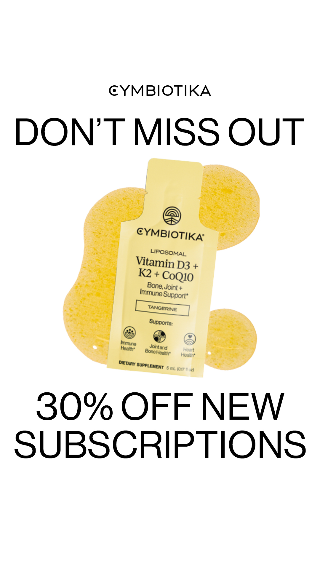 Cymbiotika Facebook ad