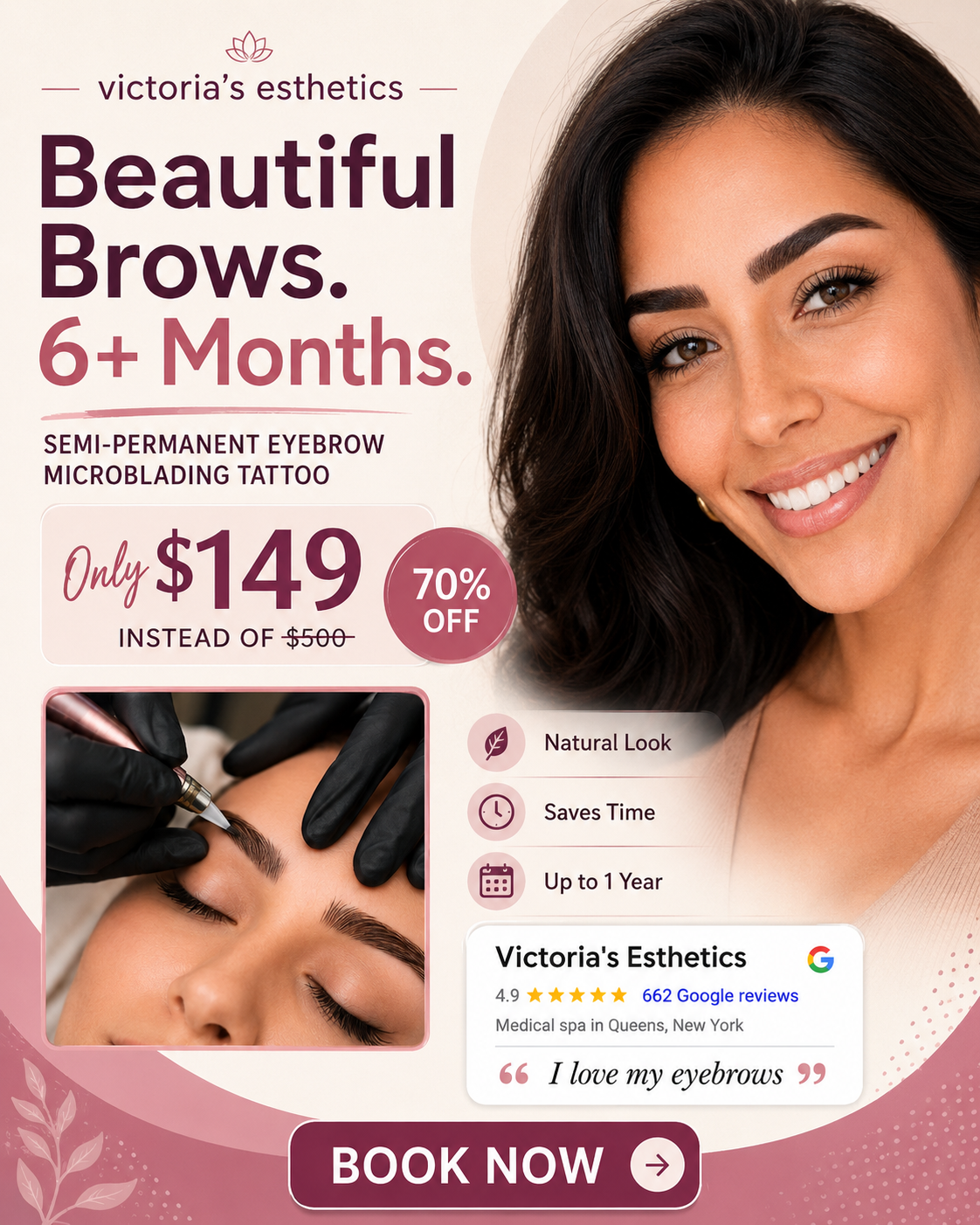 Victoria's-Esthetics Facebook ad