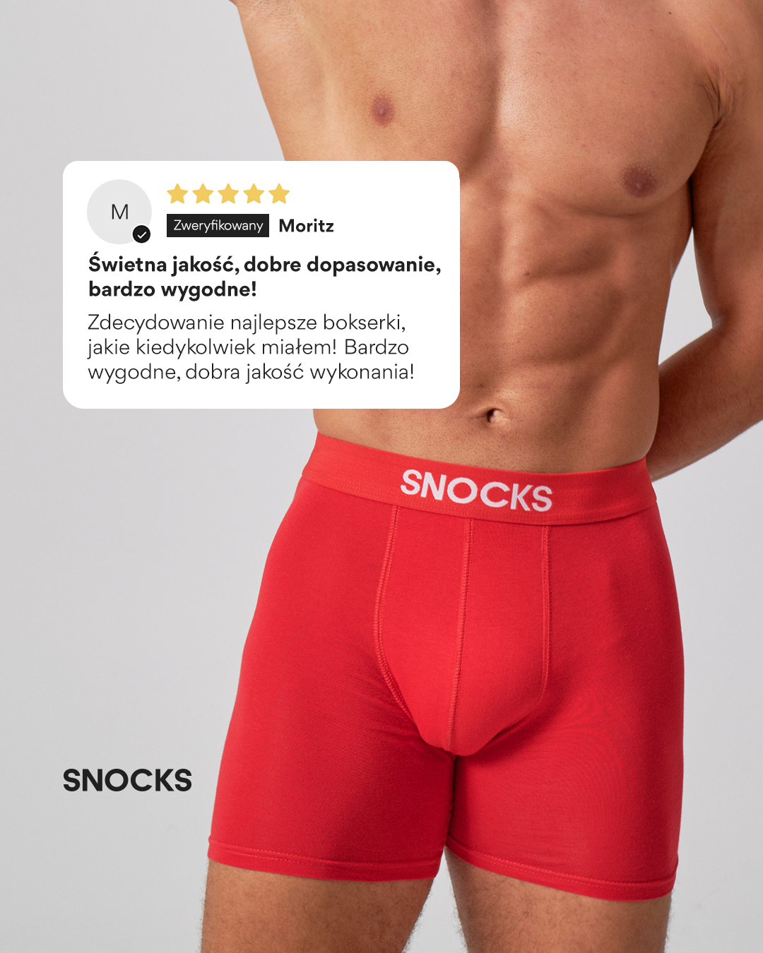 Snocks Facebook ad