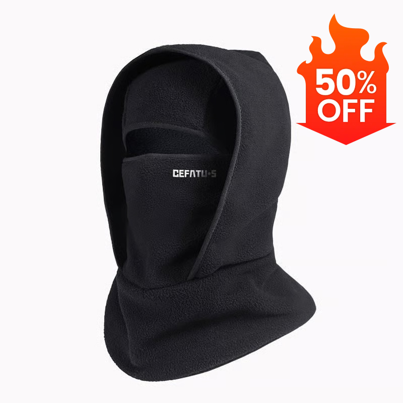 Buntage Facebook ad: Winter-Wunderwaffe: Unsere Outdoor-Mütze mit Halsbedeckung…