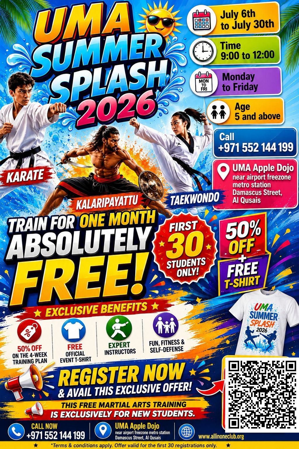 All In One Universal Martial Arts Academy LLC Facebook ad: Chat with us