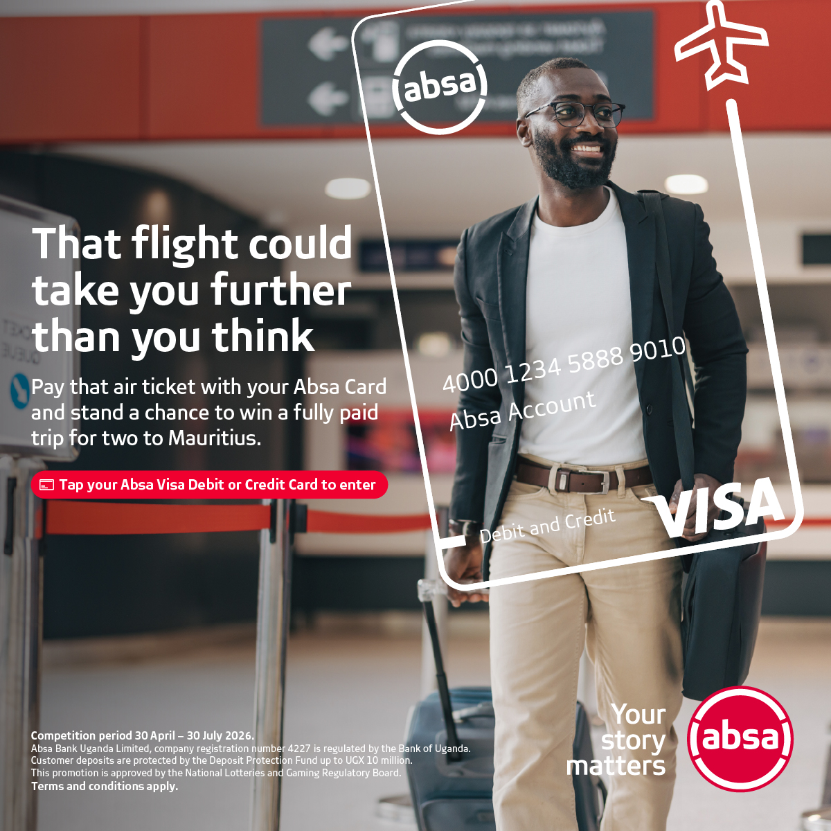 Absa Bank Uganda Facebook ad