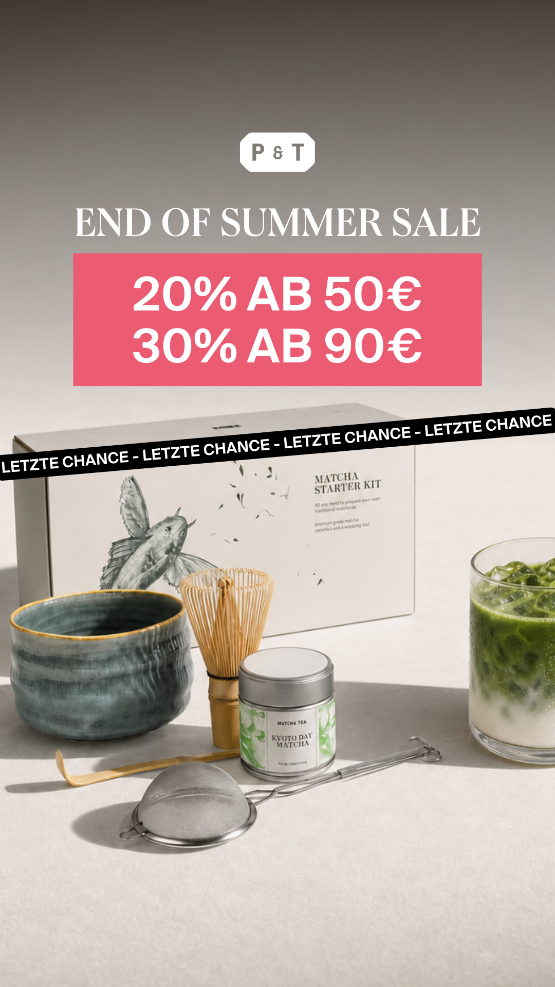 PAPER & TEA Facebook ad