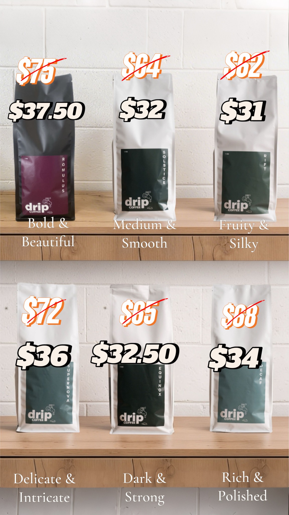 Drip Roast Coffee Facebook ad