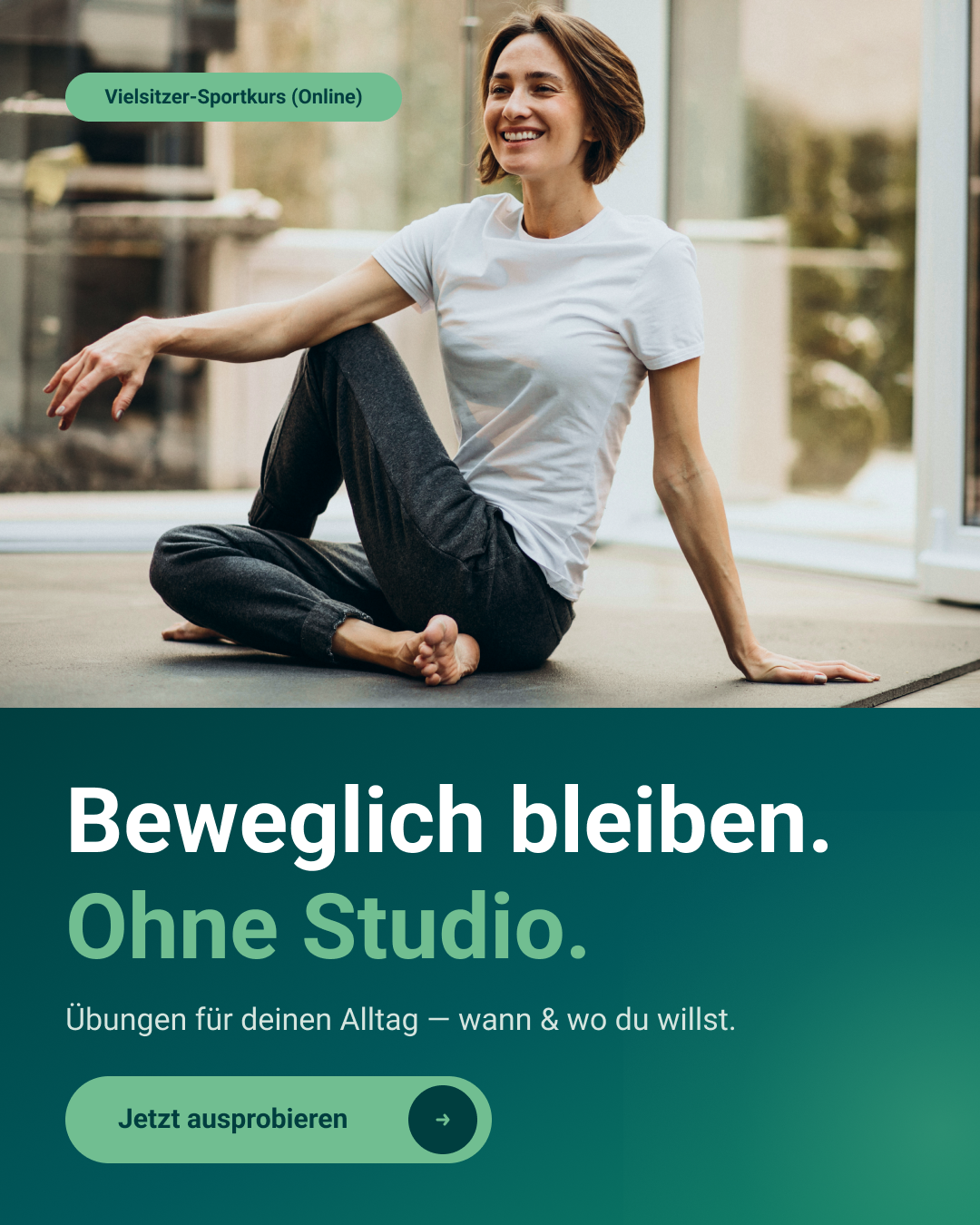 Medizen Fitness App Facebook ad
