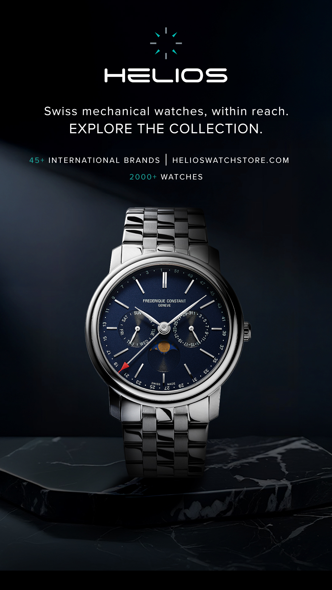 Helios - The Watch Store Facebook ad