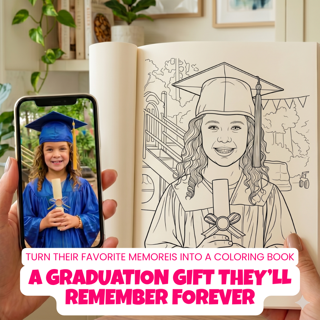 My Colorful World - Customized Coloring Books From Photos Facebook ad