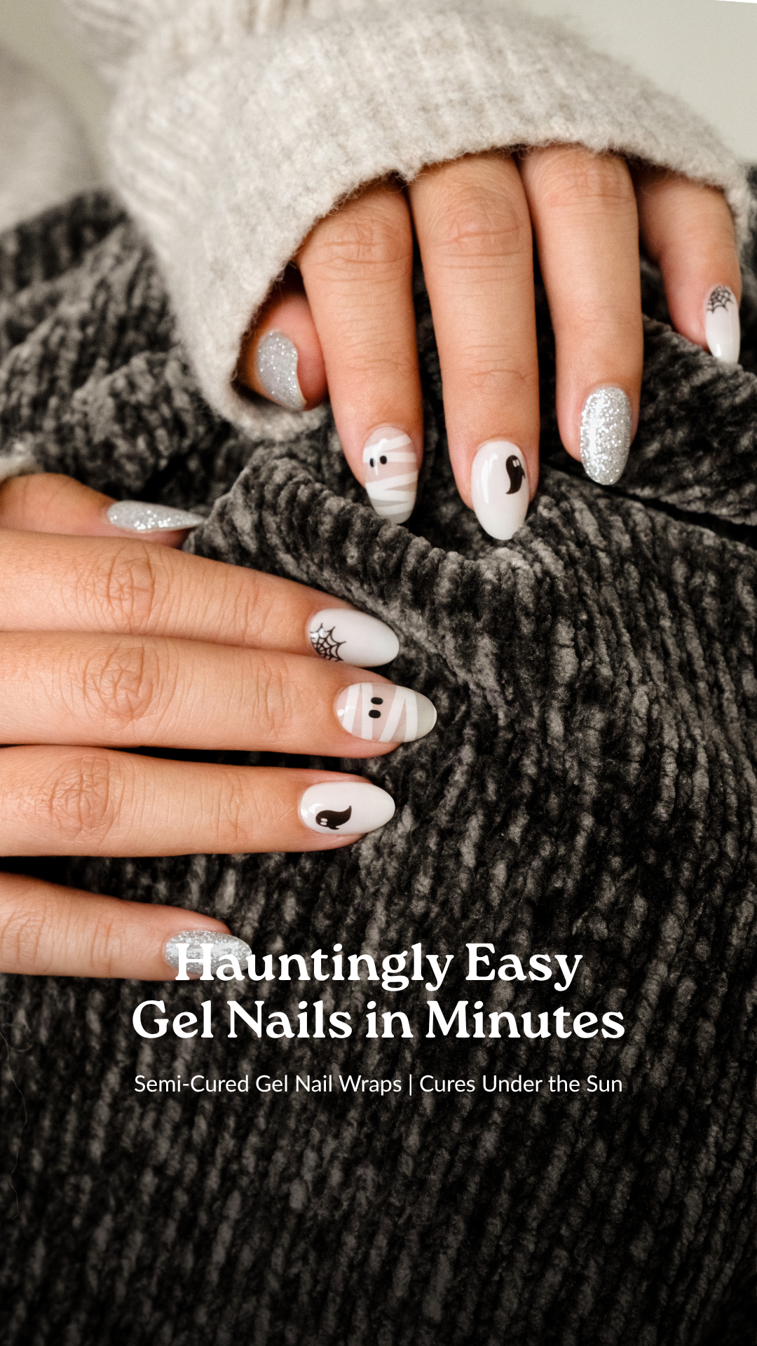 Heyhae Gel Nail Facebook ad: Sun-Cured Gel Nail Wraps