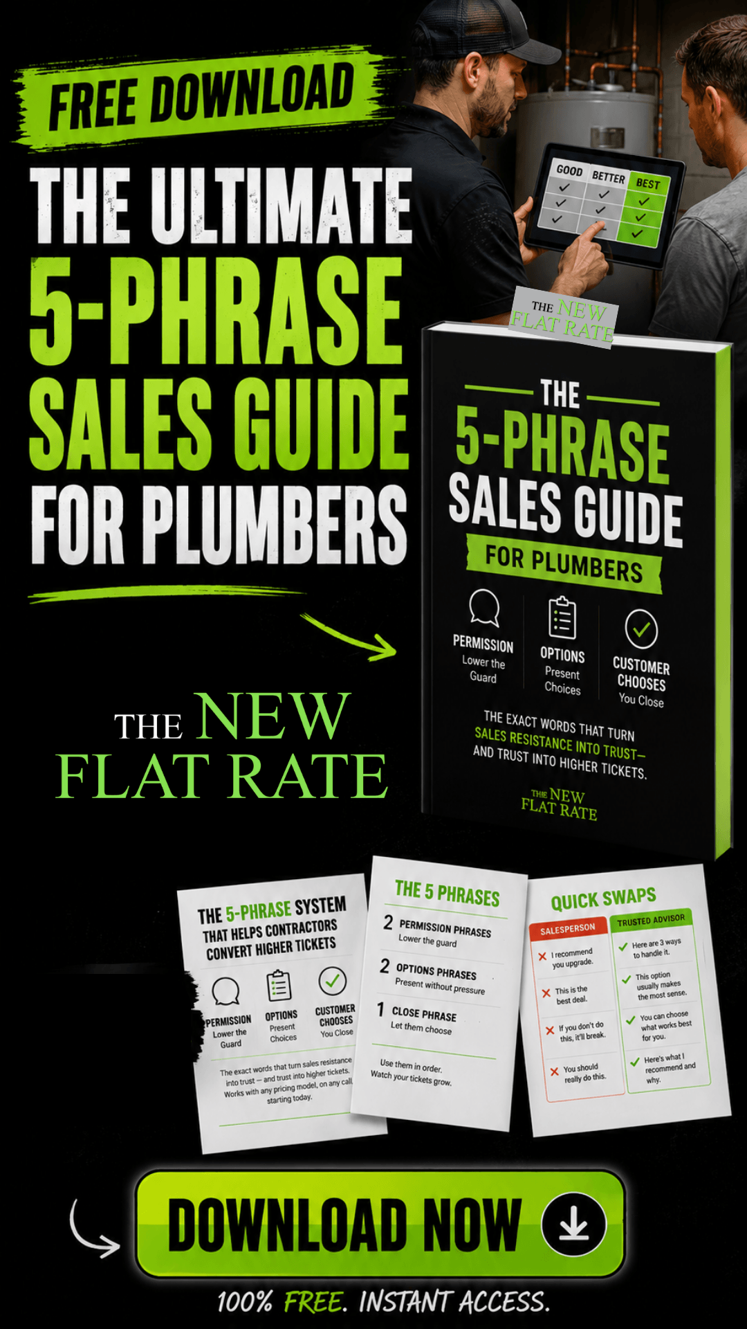 The New Flat Rate Facebook ad from May 25, 2026