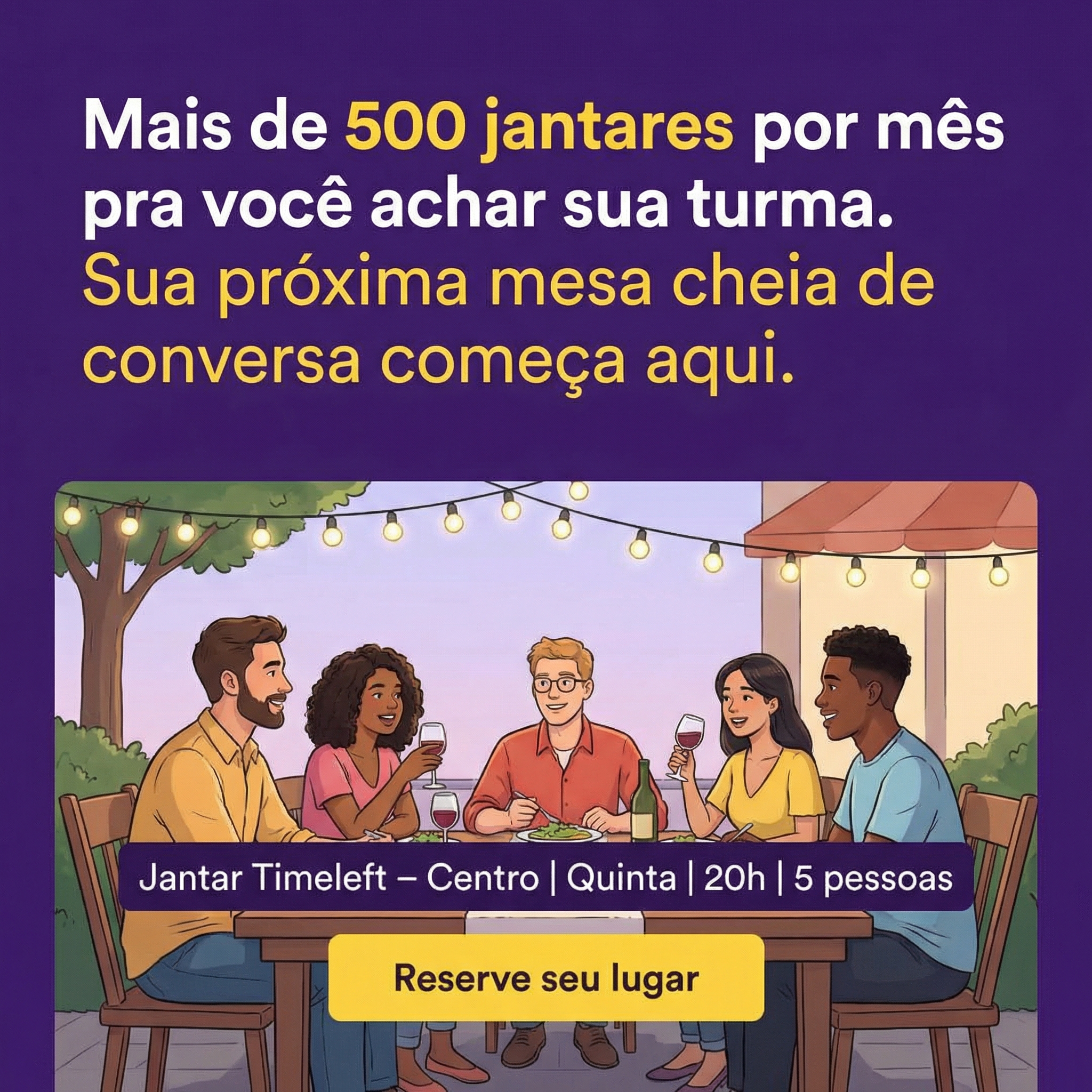 Timeleft Facebook ad