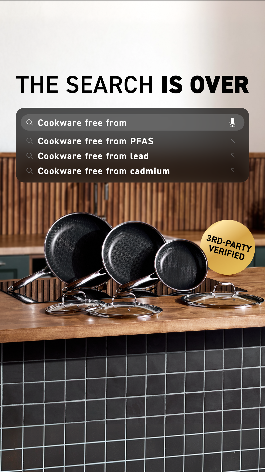 HexClad Facebook ad: The Last Pan You'll Ever Buy