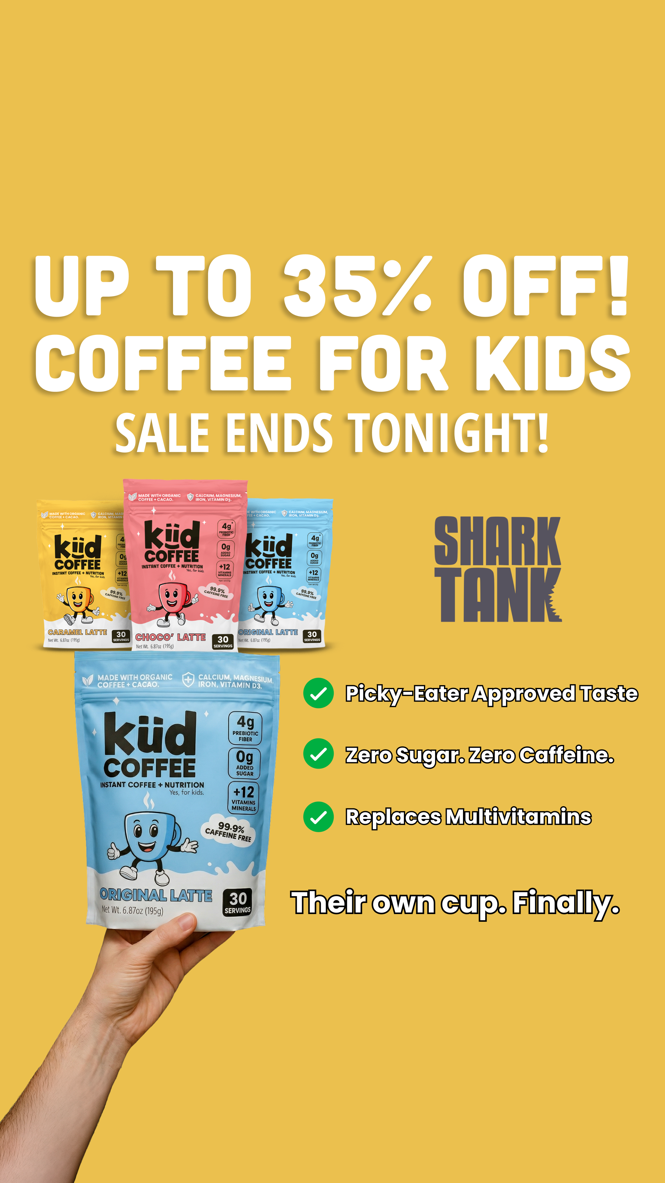 Kiid Coffee Facebook ad