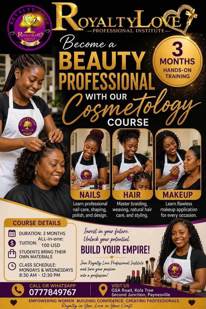 Royalty Love Professional Institute Facebook ad