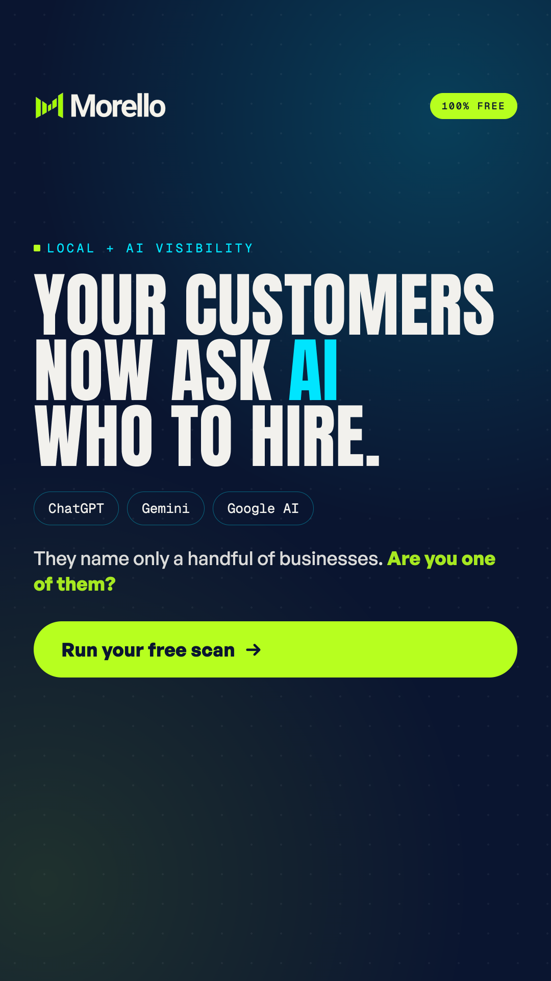 Morello Web Facebook ad from Jul 4, 2026