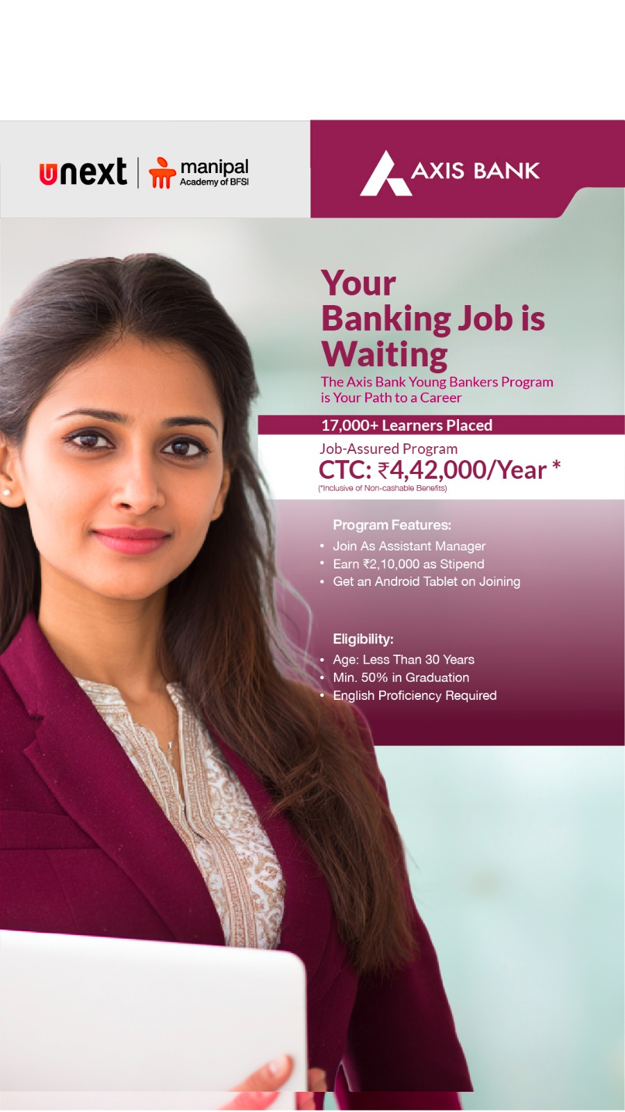 Manipal Academy of BFSI Facebook ad from Oct 20, 2025