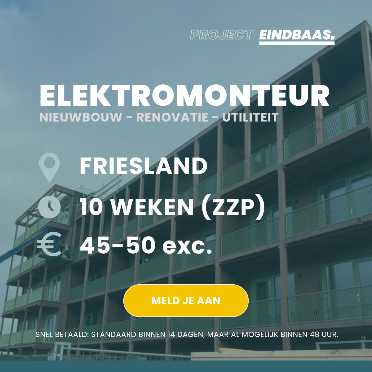 Project Eindbaas B.V. Facebook ad