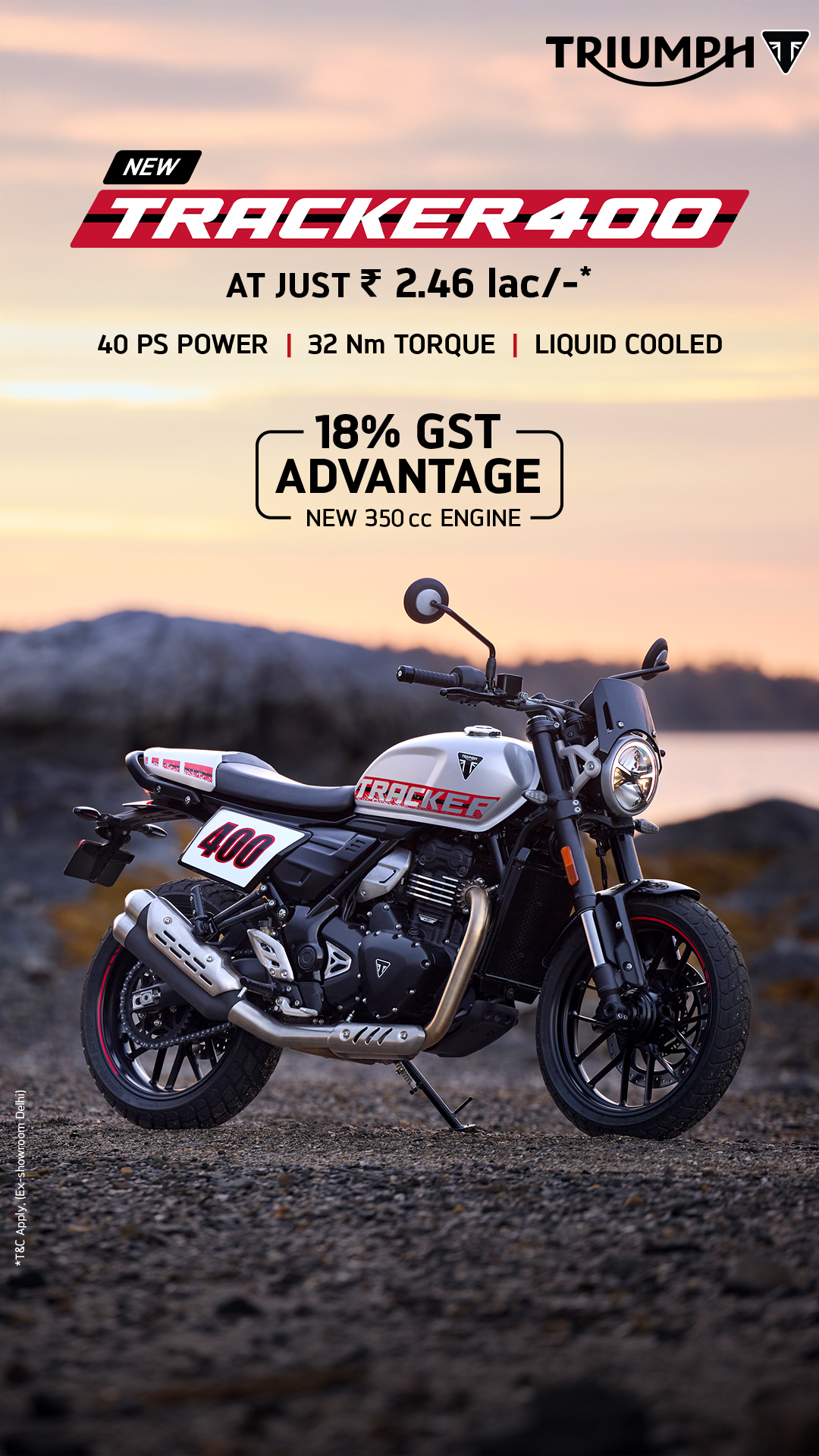 Triumph Motorcycles Facebook ad from Jun 1, 2026