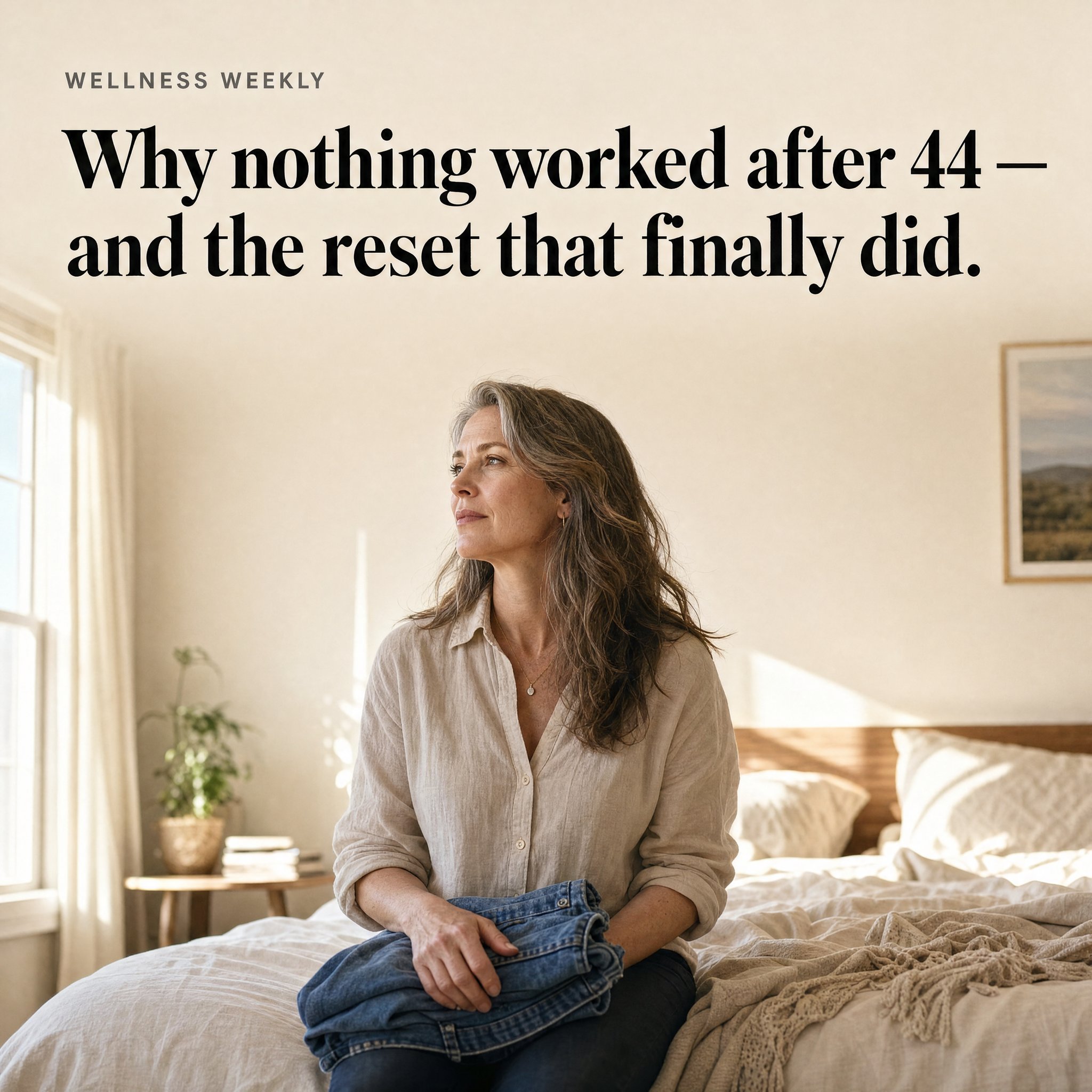 Ageless Energy Facebook ad: The Reset That Finally Worked After 40