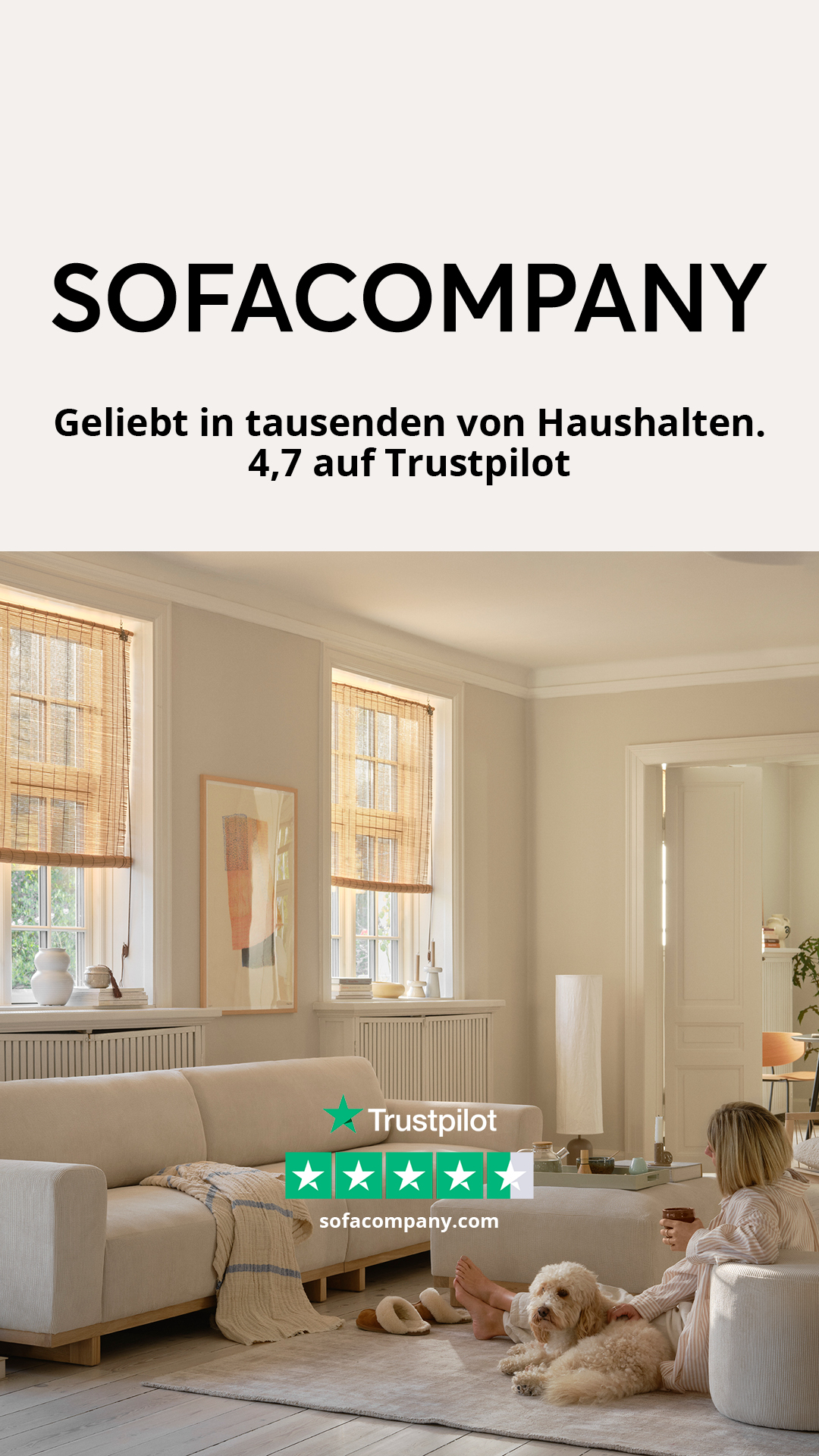 Sofacompany Facebook ad