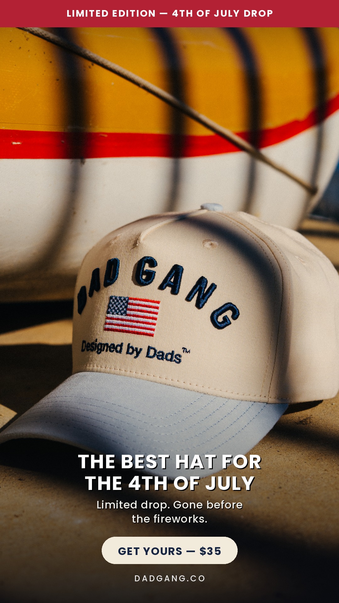 Dad Gang Co. Facebook ad