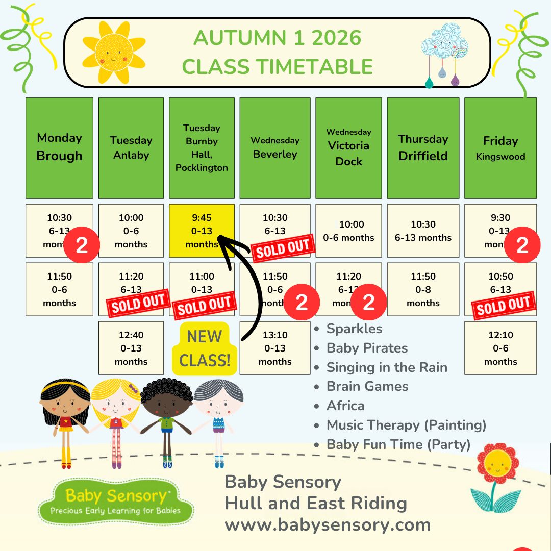Baby Sensory Hull and East Riding Facebook ad: DID YOU KNOW?