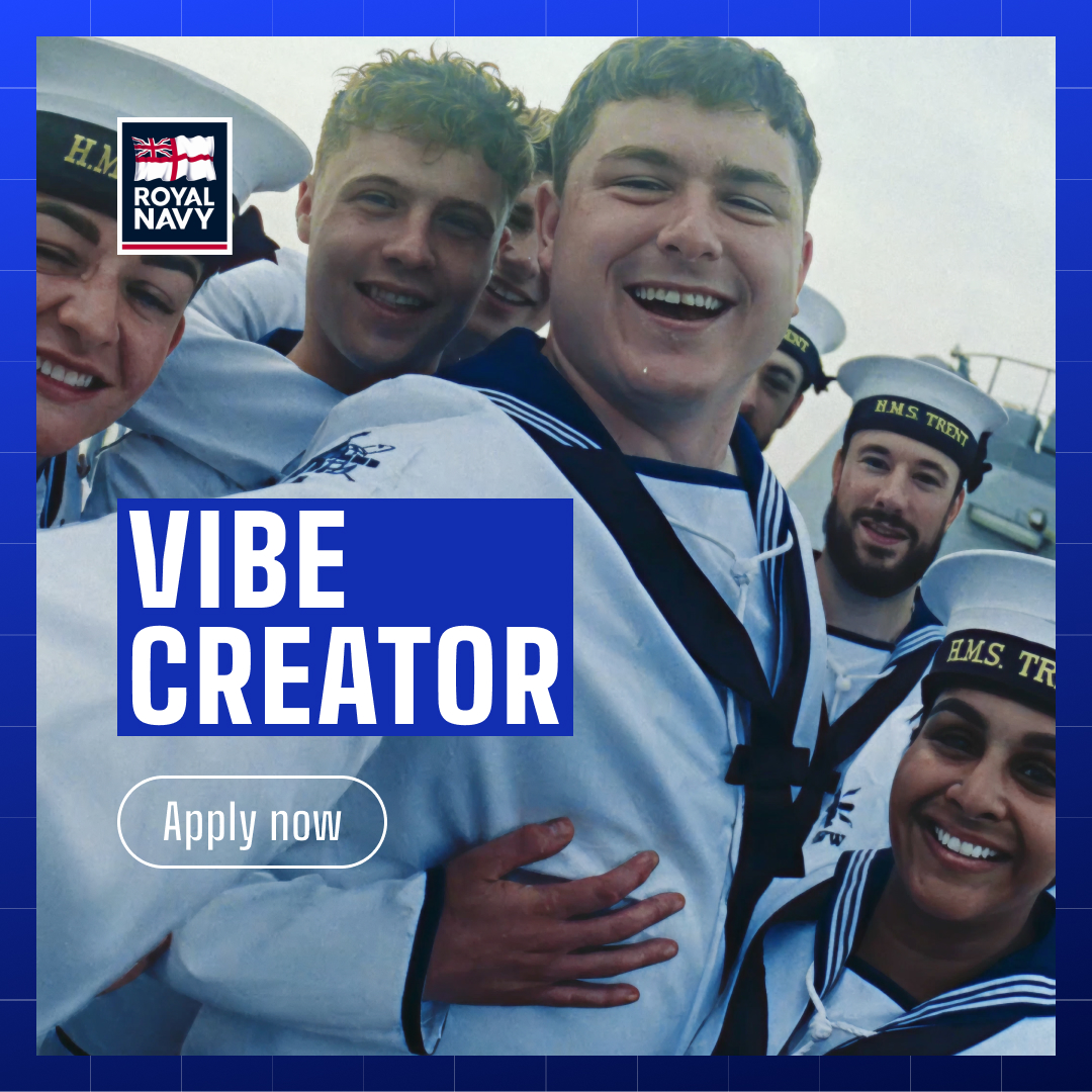 Royal Navy Recruitment Facebook ad